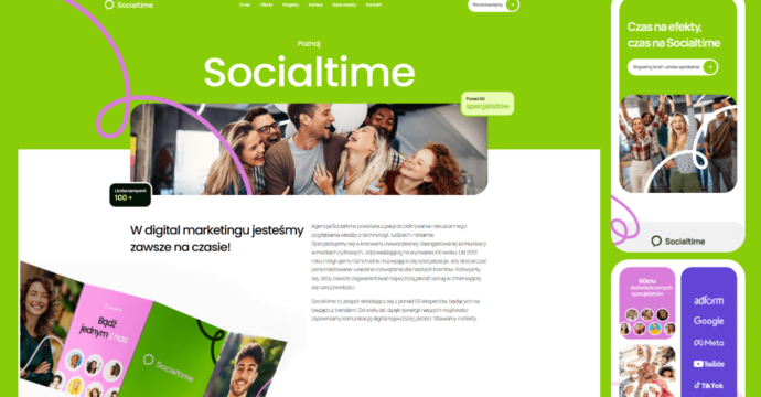 Socialtime.pl – Relationships as strong as ever, image stronger than ever.