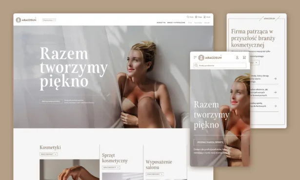 Abacosun.pl - nowy silnik e-commerce dla nowoczesnego partnera biznesu beauty