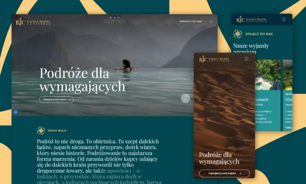 Rapala.tc - budowanie świadomości nowych modeli podróży dla wymagających