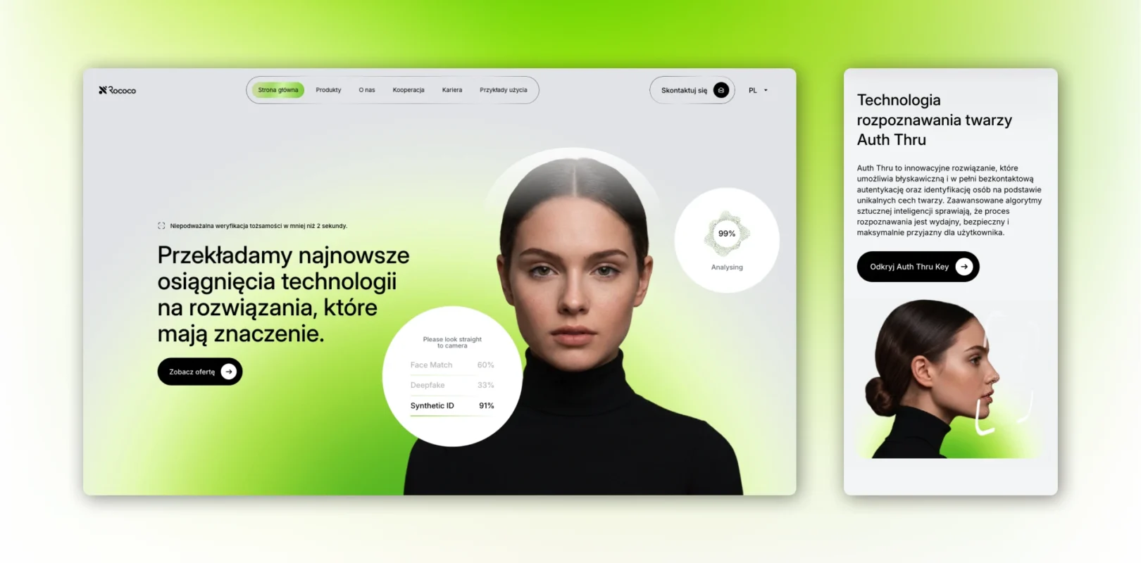 RococoPoland.eu - strona internetowa jako europejskie otwarcie japońskiego giganta innowacji