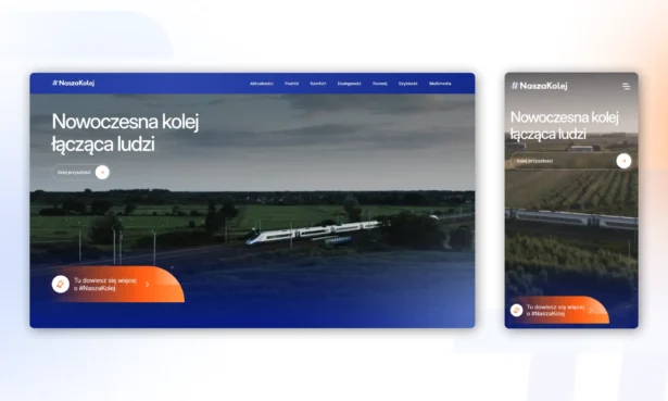 NaszaKolej.gov.pl – a multimedia portal documenting the transformation of Polish railways