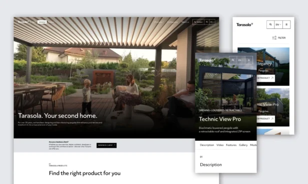 Tarasola – from user research to a digital sales engine for a market leader